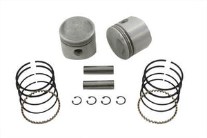 74 Overhead Valve Piston Set .030 Oversize 1941 / 1977 FL 1971 / 1977 FX