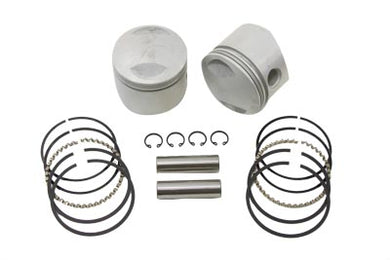 80 Overhead Valve Piston Set .010 Oversize 1978 / 1984 FL 1978 / 1984 FX 1979 / 1983 FLT 1982 / 1983 FXR