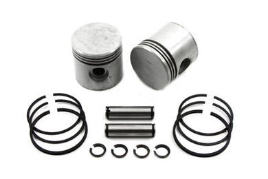 3-5/16 Piston Set .080 Oversize 1937 / 1948 UL