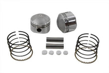 Load image into Gallery viewer, 74 Overhead Valve Forged Piston Set Standard Size 1941 / 1977 FL 1971 / 1977 FX