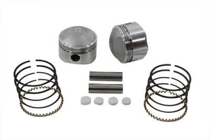74 Overhead Valve Forged Piston Set Standard Size 1941 / 1977 FL 1971 / 1977 FX
