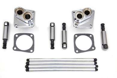 Solid Tappet Kit Chrome Finish 1948 / 1965 FL