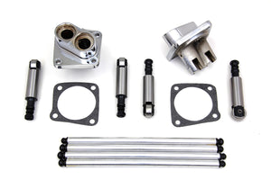 Solid Tappet Kit Chrome Finish 1948 / 1965 FL