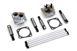 Solid Tappet Kit Chrome Finish 1948 / 1965 FL