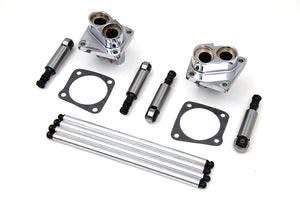 Solid Tappet Kit Chrome Finish 1948 / 1965 FL