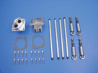 Solid Tappet Kit Zinc Finish 1948 / 1965 FL