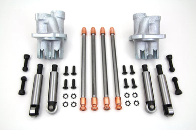 Tappet Block Kit with Lifters and Pushrod Kit 1936 / 1940 EL 1941 / 1947 FL
