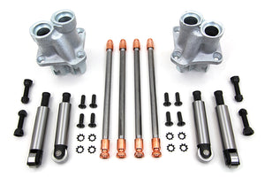 Tappet Block Kit with Lifters and Pushrod Kit 1936 / 1940 EL 1941 / 1947 FL
