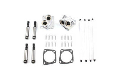 Solid Tappet Kit Chrome Finish 1966 / 1984 FL 1971 / 1984 FX 1979 / 1983 FLT 1982 / 1983 FXR