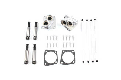 Solid Tappet Kit Chrome Finish 1966 / 1984 FL 1971 / 1984 FX 1979 / 1983 FLT 1982 / 1983 FXR