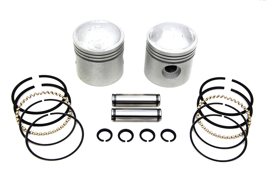 3-5/16 Piston Set .010 Oversize 1936 / 1940 EL