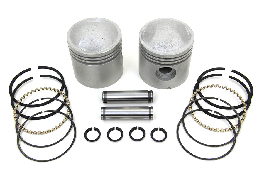 3-5/16 Piston Set .030 Oversize 1936 / 1940 EL