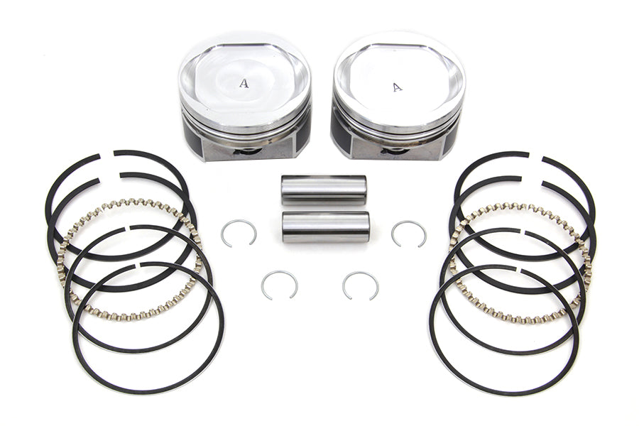883cc to 1200 cc Conversion Piston Set Standard 3.498 1986 / UP XL