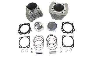 1270cc Cylinder and Piston Conversion Kit Silver 2004 / UP XL 883cc, 1270cc