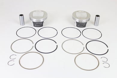 Wiseco Tracker Series Piston Set .020 Oversize 1999 / 2006 FLT 1999 / 2006 FXD 1999 / 2006 FXST 1999 / 2006 FLST