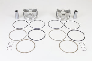 Wiseco Tracker Series Piston Set .020 Oversize 1999 / 2006 FLT 1999 / 2006 FXD 1999 / 2006 FXST 1999 / 2006 FLST