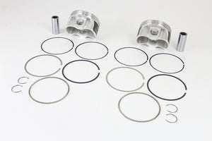 Wiseco Tracker Series Piston Set .020 Oversize 1999 / 2006 FLT 1999 / 2006 FXD 1999 / 2006 FXST 1999 / 2006 FLST