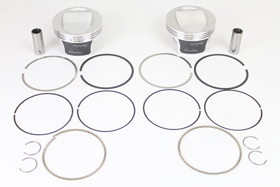 Wiseco Tracker Series Piston Set .020 Oversize 1999 / 2006 FLT 1999 / 2006 FXD 1999 / 2006 FXST 1999 / 2006 FLST