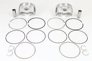 Wiseco Tracker Series Piston Set .020 Oversize 1999 / 2006 FLT 1999 / 2006 FXD 1999 / 2006 FXST 1999 / 2006 FLST