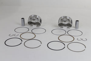 Wiseco Tracker Series Piston Set .010 Oversize 2007 / 2017 FLT 2007 / 2017 FXD 2007 / 2017 FLST 2007 / 2017 FXST