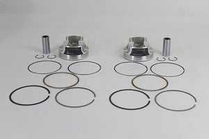 Wiseco Tracker Series Piston Set .010 Oversize 2007 / 2017 FLT 2007 / 2017 FXD 2007 / 2017 FLST 2007 / 2017 FXST