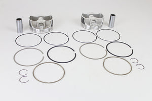 Wiseco Tracker Series Piston Set .020 Oversize 2007 / 2017 FLT 2007 / 2017 FXD 2007 / 2017 FLST 2007 / 2017 FXST