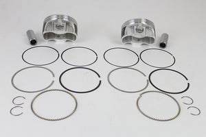 Wiseco Tracker Series Piston Set .020 Oversize 2007 / 2017 FLT 2007 / 2017 FXD 2007 / 2017 FLST 2007 / 2017 FXST