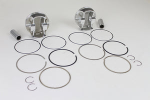Wiseco Tracker Series Piston Set .020 Oversize 2007 / 2017 FLT 2007 / 2017 FXD 2007 / 2017 FLST 2007 / 2017 FXST