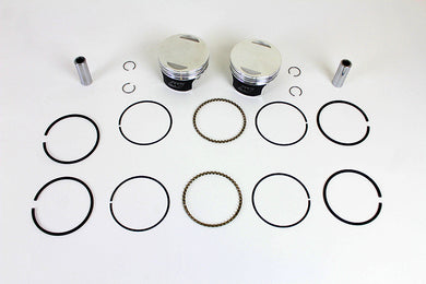 Wiseco Tracker Series Piston Set .020 Oversize 1984 / 1998 FLT 1991 / 1998 FXD 1984 / 1999 FXST 1984 / 1994 FXR 1986 / 1999 FLST