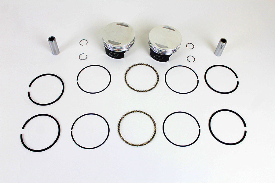 Wiseco Tracker Series Piston Set .020 Oversize 1984 / 1998 FLT 1991 / 1998 FXD 1984 / 1999 FXST 1984 / 1994 FXR 1986 / 1999 FLST