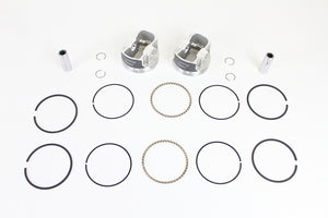 Wiseco Tracker Series Piston Set .020 Oversize 1984 / 1998 FLT 1991 / 1998 FXD 1984 / 1999 FXST 1984 / 1994 FXR 1986 / 1999 FLST