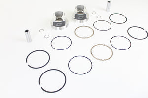 Wiseco Tracker Series Piston Set .020 Oversize 1984 / 1998 FLT 1991 / 1998 FXD 1984 / 1999 FXST 1984 / 1994 FXR 1986 / 1999 FLST