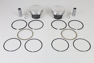 Wiseco Tracker Series Piston Set .030 Oversize 1984 / 1998 FLT 1991 / 1998 FXD 1984 / 1999 FXST 1984 / 1994 FXR 1986 / 1999 FLST