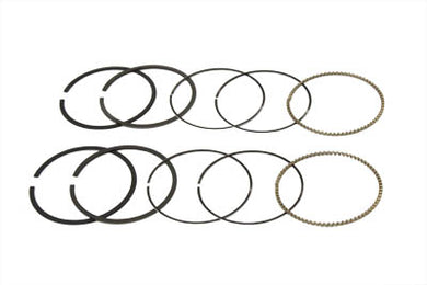 74 Moly Piston Ring Set Standard 1948 / 1952 EL 1953 / 1976 FL 1980 / 1984 FLT 1982 / 1984 FXR 1971 / 1976 FX