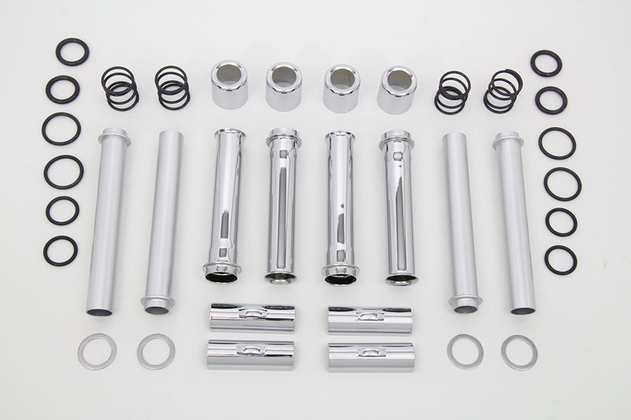 M8 Pushrod Cover Kit Chrome 2017 / UP FLT 2018 / UP FXST
