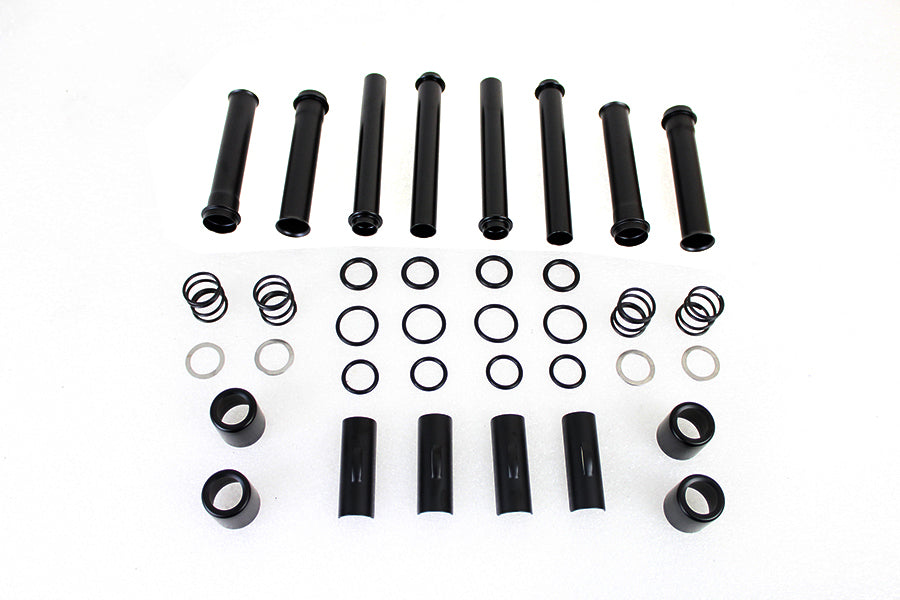 M8 Pushrod Cover Kit Black 2017 / UP FLT 2018 / UP FLST 2018 / UP FXST