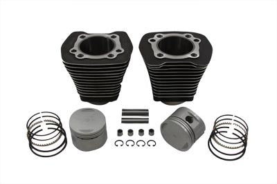 Evolution Cylinder and Piston Kit Black 1984 / 1998 FXST 1986 / 1998 FLST 1984 / 1994 FXR 1984 / 1998 FLT 1991 / 1998 FXD