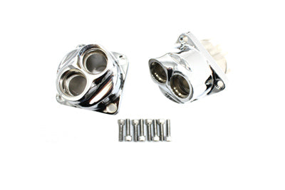 Chrome Tappet Block Set 1984 / 1998 FXST 1984 / 1998 FLT 1984 / 1994 FXR 1991 / 1998 FXD 1986 / 1998 FLST