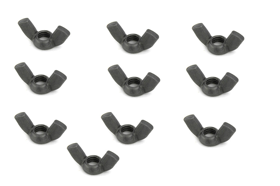 Parkerized 6 Volt Battery Rod Wing Nuts 1929 / 1952 WL 1929 / 1930 J 1930 / 1934 VL 1936 / 1940 EL 1941 / 1964 FL 1938 / 1948 UL