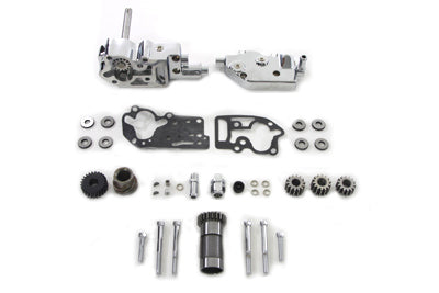 Chrome Oil Pump Assembly with Breather 1992 / 1998 FXST 1992 / 1998 FLST 1992 / 1998 FLT 1992 / 1998 FXD 1992 / 1994 FXR