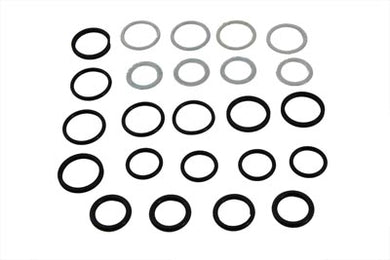 James Pushrod Cover Seal Kit 1984 / 1998 FXST 1984 / 1998 FLT 1982 / 1994 FXR 1986 / 1998 FLST 1991 / 1998 FXD 1986 / 1990 XL