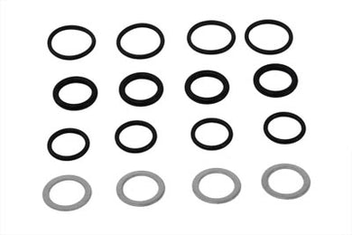 V-Twin Pushrod Cover Seal Kit 1984 / 1998 FXST Evolution1984 / 1998 FLT 1984 / 1994 FXR 1986 / 1998 FLST 1991 / 1998 FXD 1986 / 1989 XL