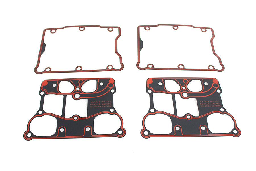 Twin Cam Rocker Box Gasket Set 1999 / 2017 FLST 1999 / 2017 FXST 1999 / 2017 FXD 1999 / 2016 FLT