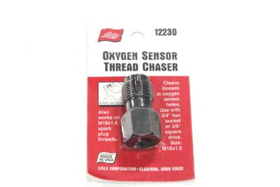 Oxygen Sensor Plug Thread Chaser Tool 18mm 2007 / 2009 FXST 2007 / 2009 FLST 2007 / 2009 FXD 2007 / 2009 FLT 2007 / 2009 XL