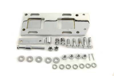 Transmission Mounting Plate Kit Chrome 1936 / 1940 EL 1937 / 1948 UL 1941 / 1964 FL