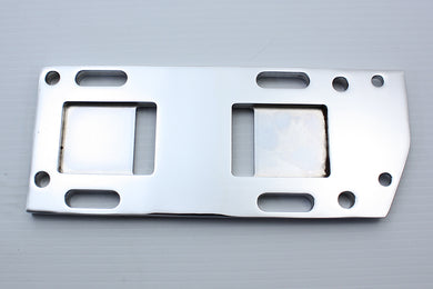 Chrome Transmission Mounting Plate 1936 / 1952 EL 1937 / 1948 UL 1941 / 1957 FL