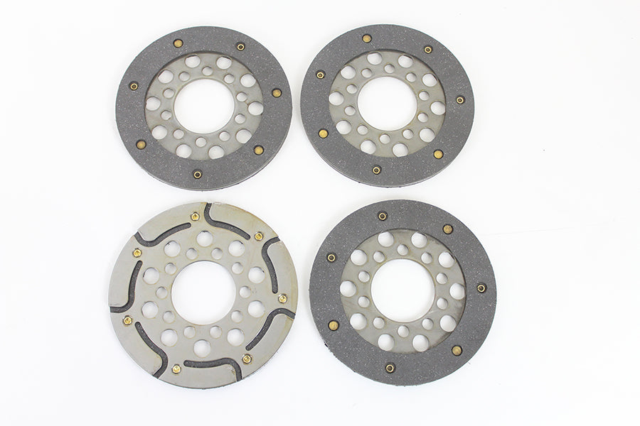 Replica Dry Clutch Plate Set 1941 / 1967 FL 1941 / 1948 UL