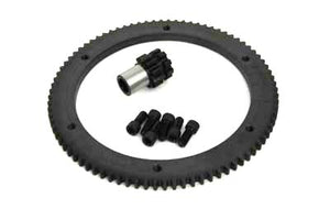 84 Tooth Clutch Drum Ring Gear Kit Chain Drive 1990 / 1993 FXST 1990 / 1993 FLST 1990 / 1993 FLT 1990 / 1993 FXR