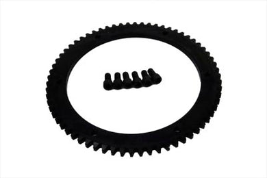 66 Tooth Clutch Drum Starter Ring Gear Bolt-On 1991 / 1993 FXST 1991 / 1993 FLST 1991 / 1993 FLT 1991 / 1993 FXR 1991 / 1993 FXD