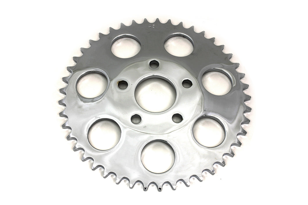 Rear Sprocket Chrome 45 Tooth 1973 / 1984 FX 1973 / 1984 FL 1979 / 1981 XL 1984 / 1985 FXST